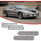 Set of 4 Clear LED Side Marker Lights for Pontiac Firebird (1998–2002)
