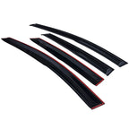 Window Visor Sun Rain Guard Vent Shade for Ford Focus (2012–2018)