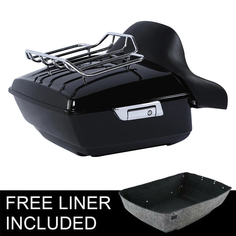 Trunk Backrest Pad for Harley Touring Road Street Glide (2014–2026)
