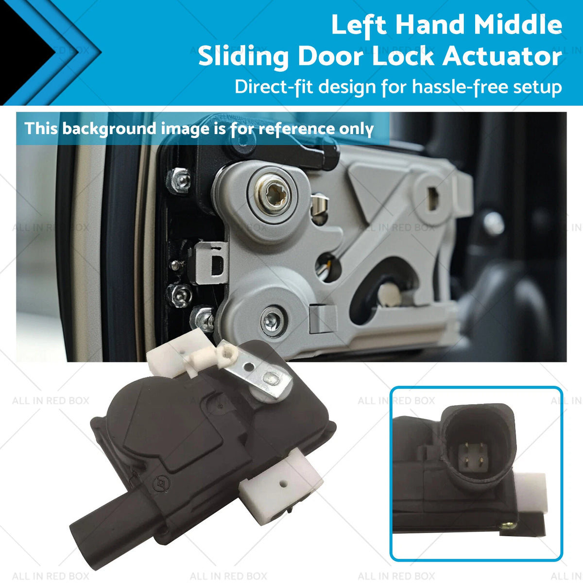 Left Middle Sliding Door Lock Actuator for LDV V80 Van (2013–Present)
