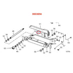 Port Down Tilt Oil Line for OMC Johnson Evinrude 0985616 3853856
