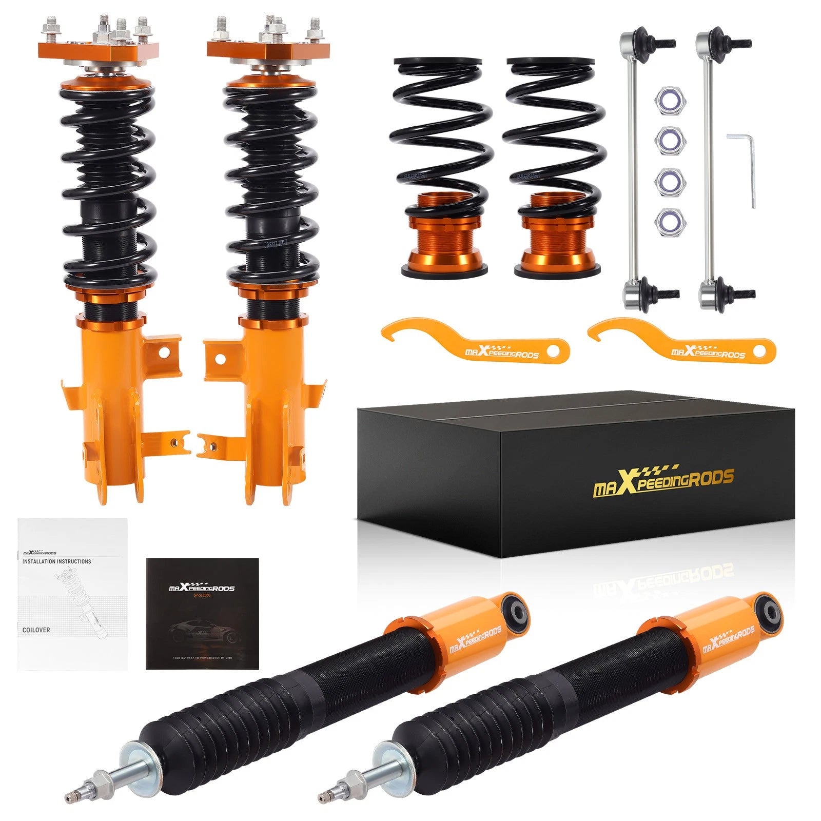 24 Click Damper Coilovers Shocks Struts Kit for Honda Civic (2012–2015)