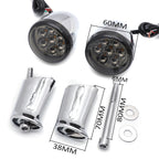 Rear Running Brake Turn Signal Light Indicator Smoke for Harley Sportster (1992–Present)