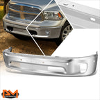Front Bumper Face Bar Chrome for Ram 1500 (2014–2024) w/ Sensor & Fog Light Cutouts