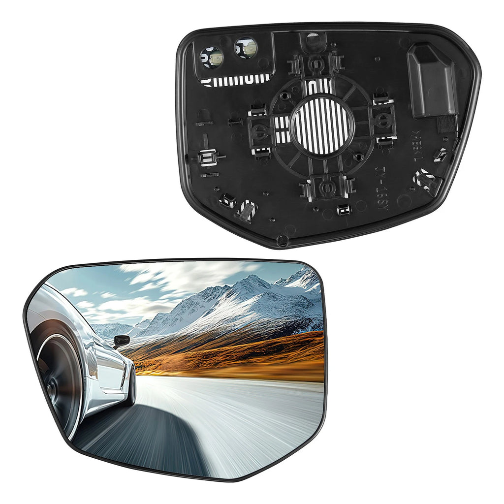 Heated Driver Side Mirror Glass for Honda Civic (2016–2021)