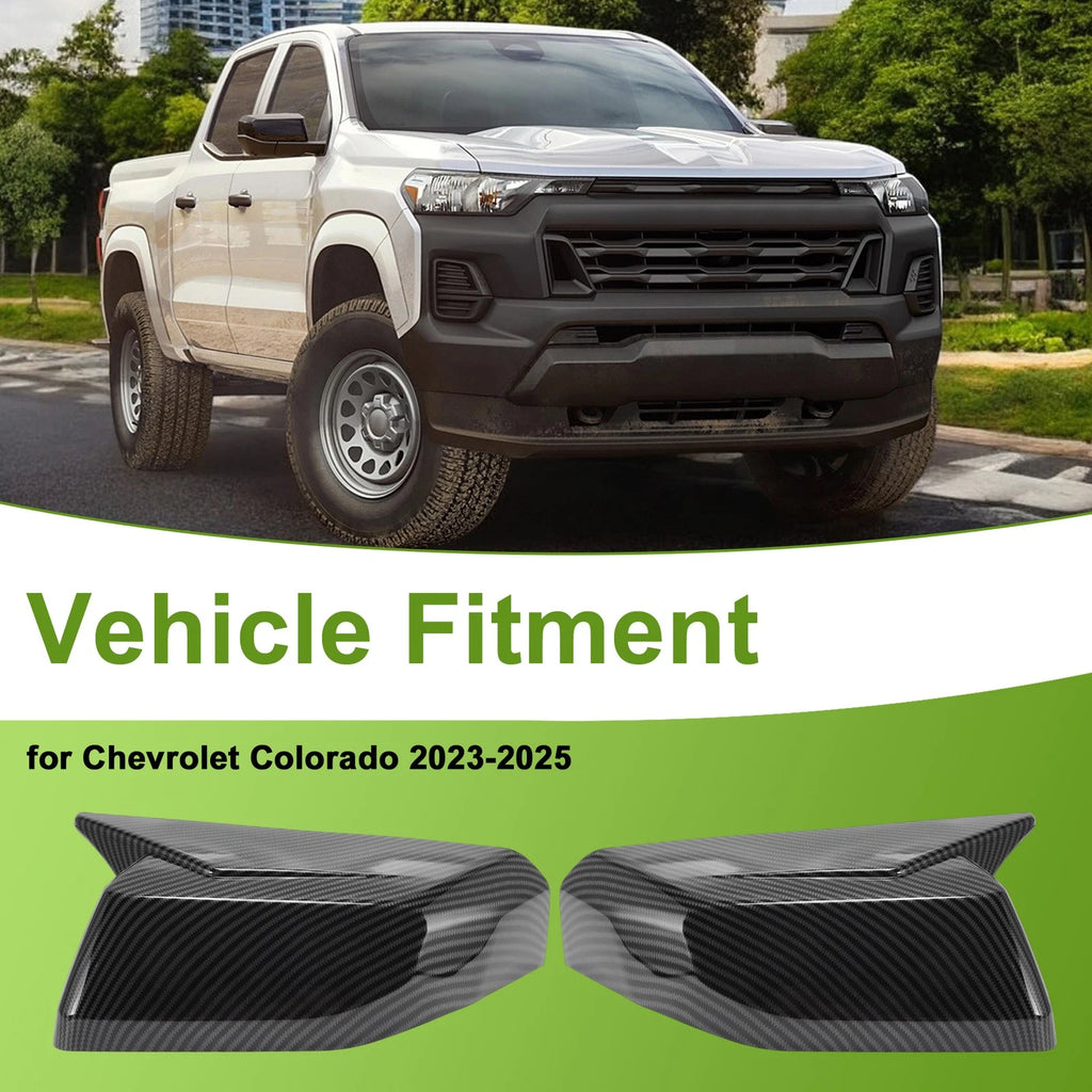 1 Pair Mirror Cover Cap for Chevrolet Colorado (2023–2025)