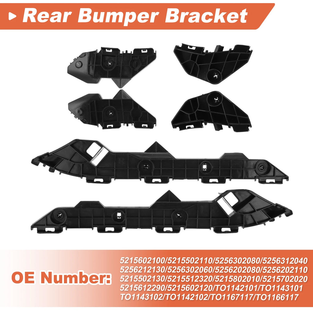 Bumper Bracket for Toyota Corolla (No. 5215602100/5215502110/5256302060/5256202080)