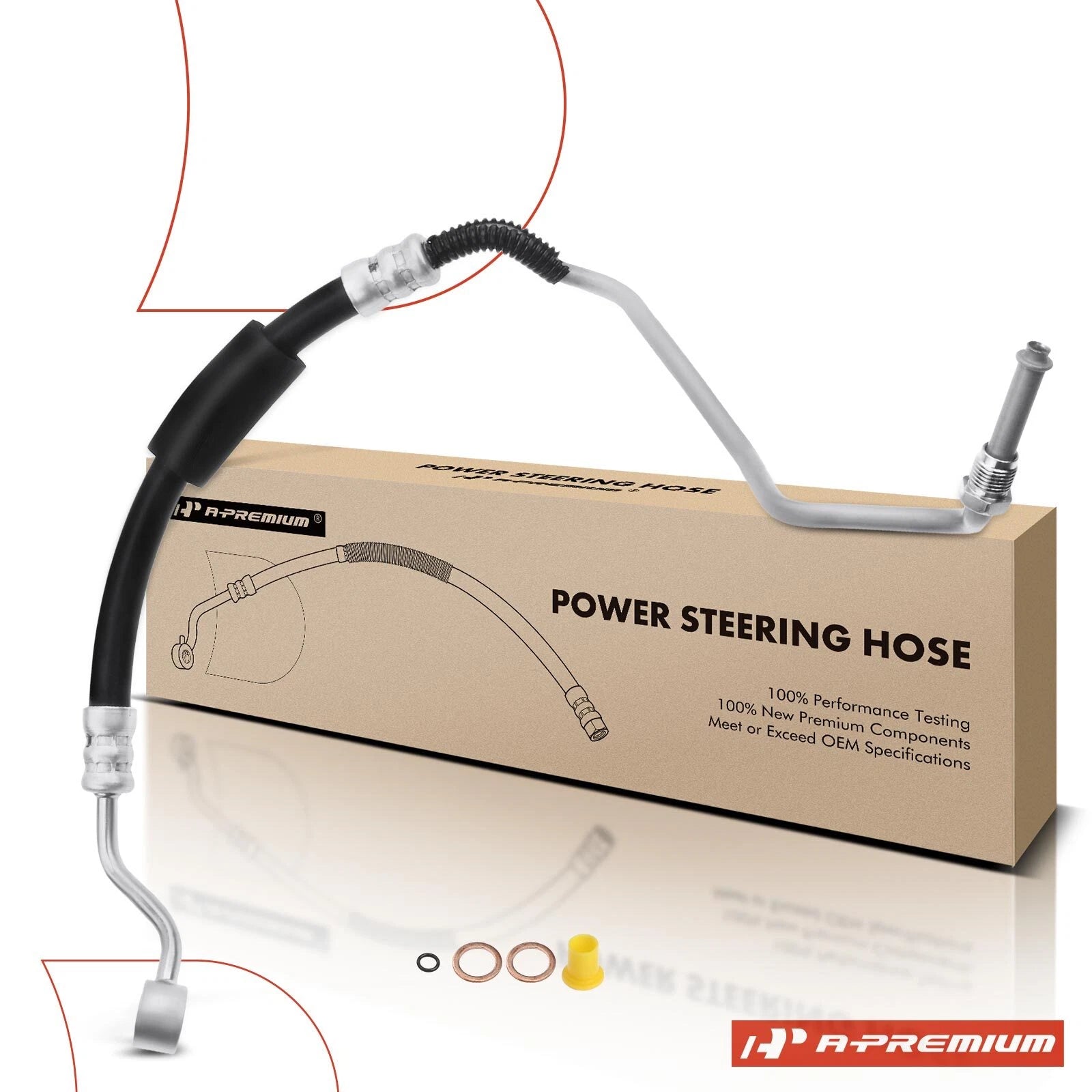 Power Steering Pressure Line Hose for Chevy Honda Passport