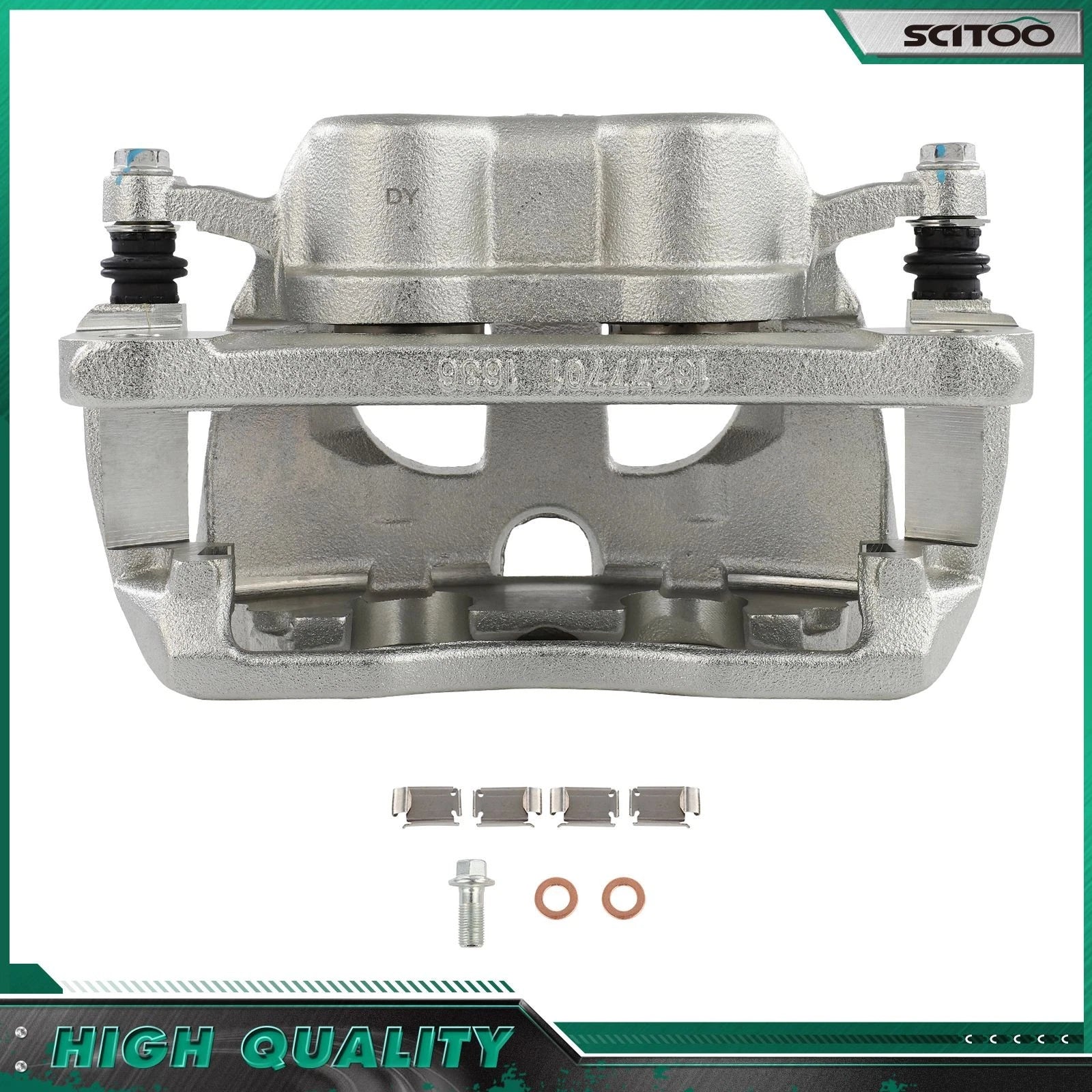 Rear Right Brake Caliper w/ Bracket for Ram 2500 3500 SRW (2010–2018)
