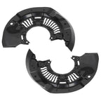 Set of 2 Front Brake Dust Shields for Toyota Sienna, Venza