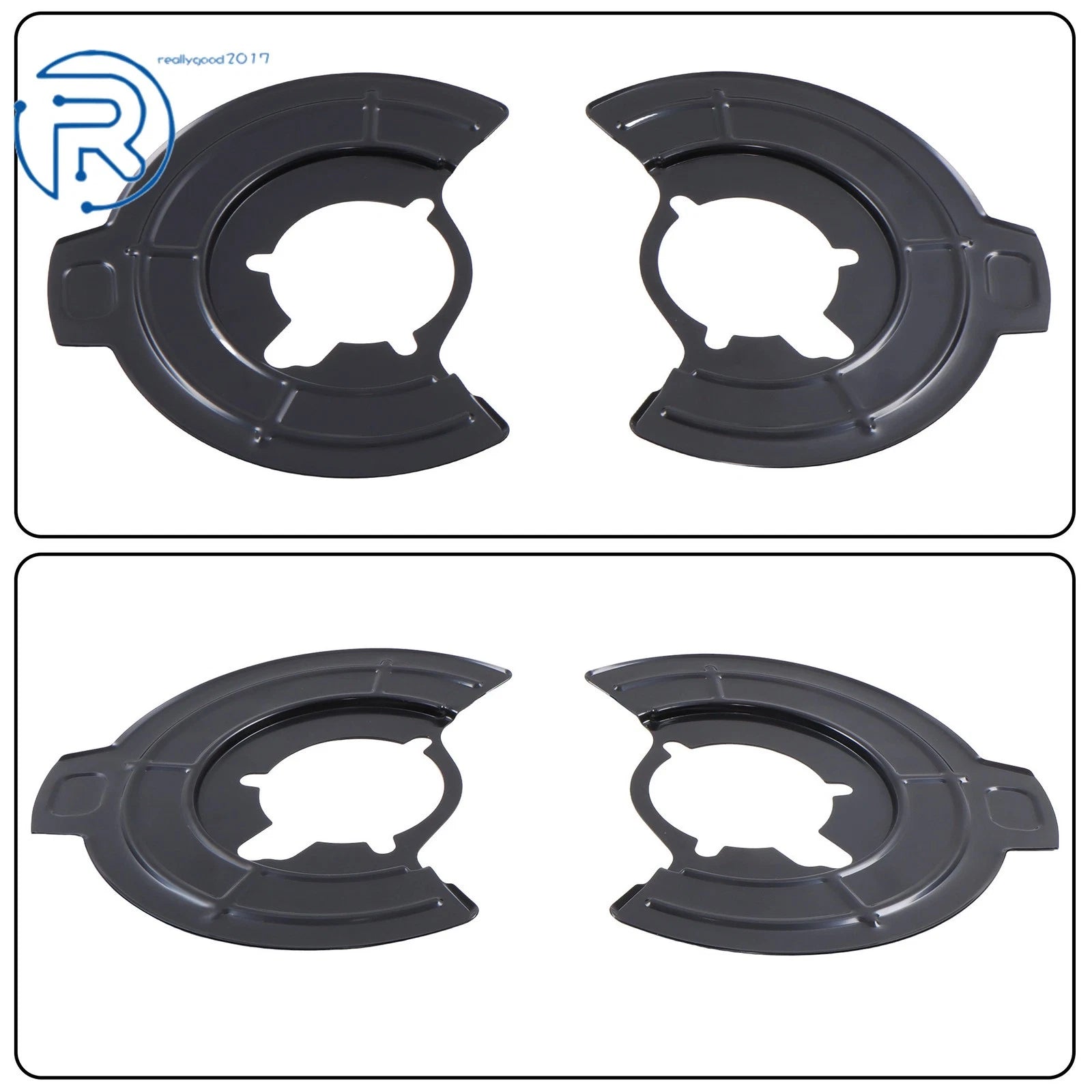 2X Left+Right Side Brake Dust Shield for Jeep Wrangler (2007–2018)