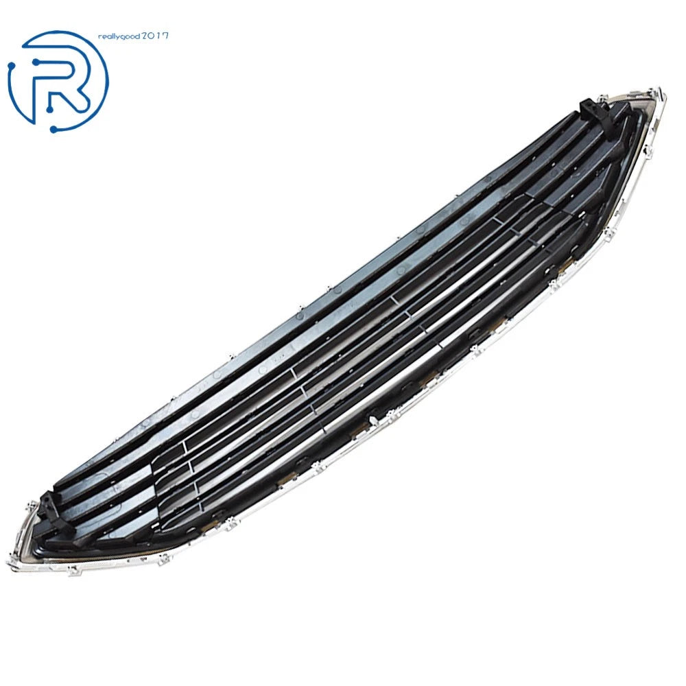 Front Upper Bumper Grille for Ford Mondeo (2019-2020) Chrome & Black