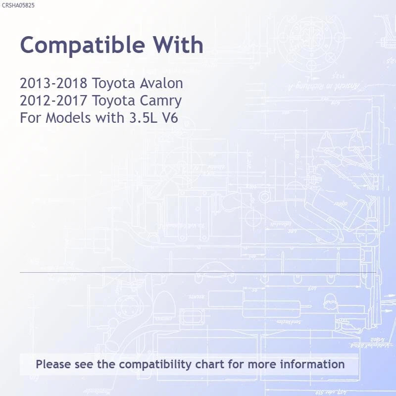 Replacement Dual Fan Assembly for Toyota Avalon (2013–2018)