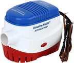 12V 1100GPH Automatic Submersible Bilge Pump for Boats (Universal)