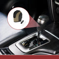 Gear Shift Knob Cover for Volkswagen Taos (2022–2023) Beige Black