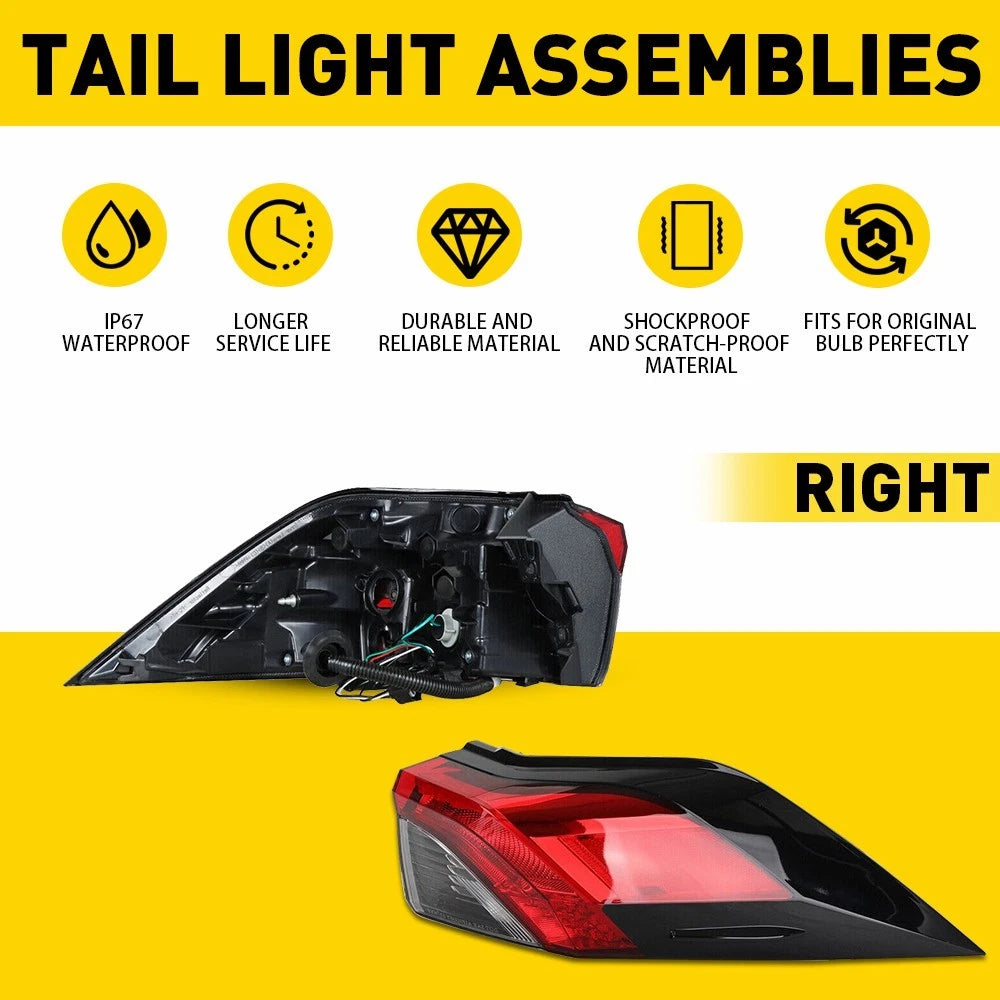 Tail Light Assembly for Toyota RAV4 (2019-2022) Outer Rear Right