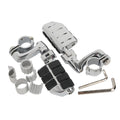 Highway Bar Footpeg Peg Mount Clamp Set of 4 for Harley Touring Glide