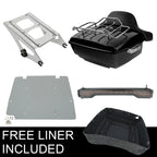 Trunk Pad Mount Rack Light Plate for Harley Electra Road Glide (2014–2023)