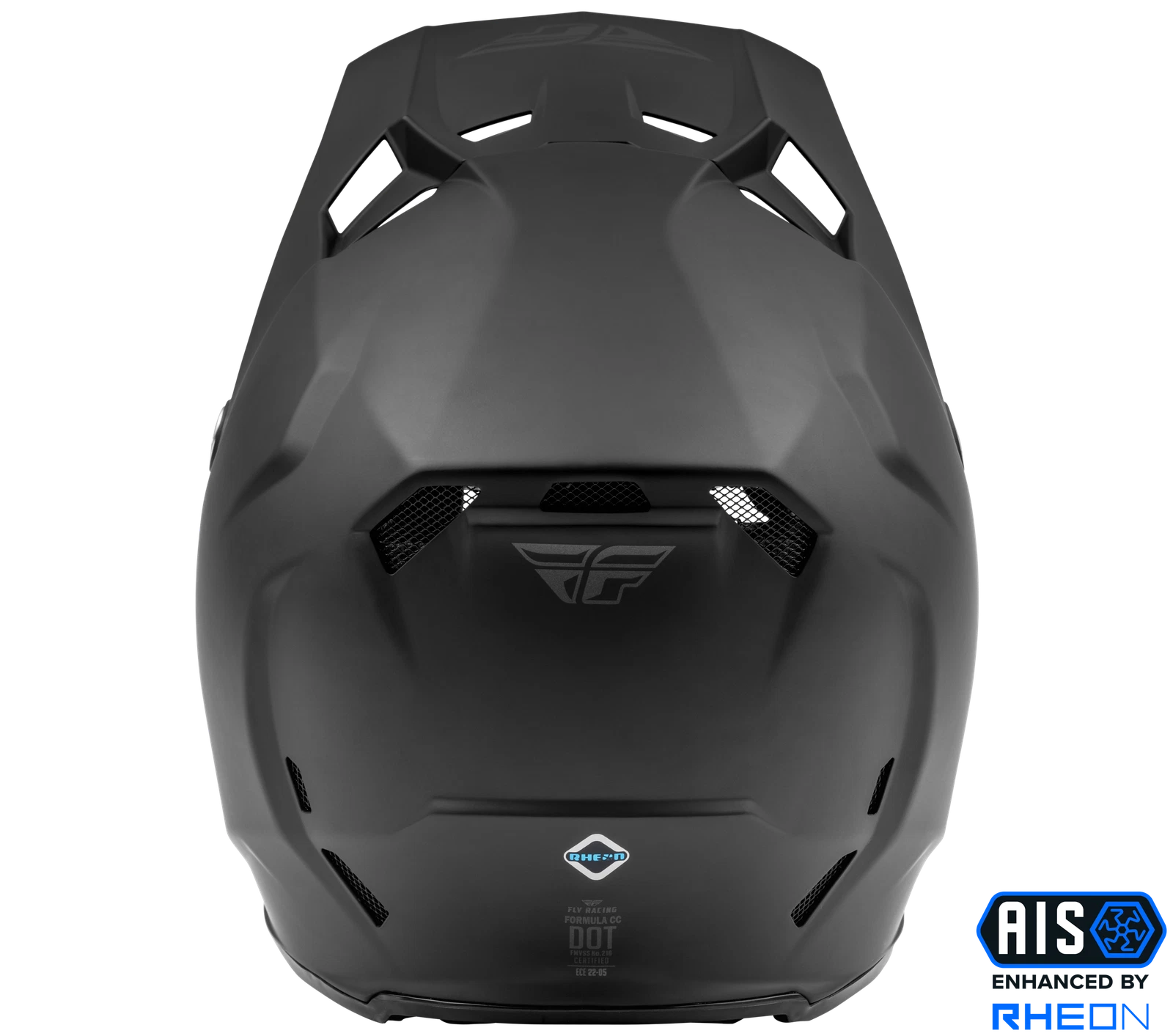 Fly Racing Formula CC Solid Helmet for Offroad (2X-Large, Matte Black)
