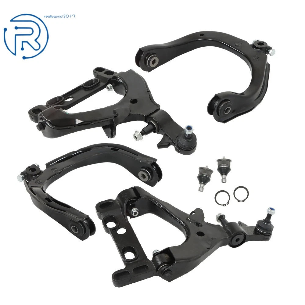 Set of 6 Control Arms for Chevy Trailblazer GMC Envoy (2004–2007)