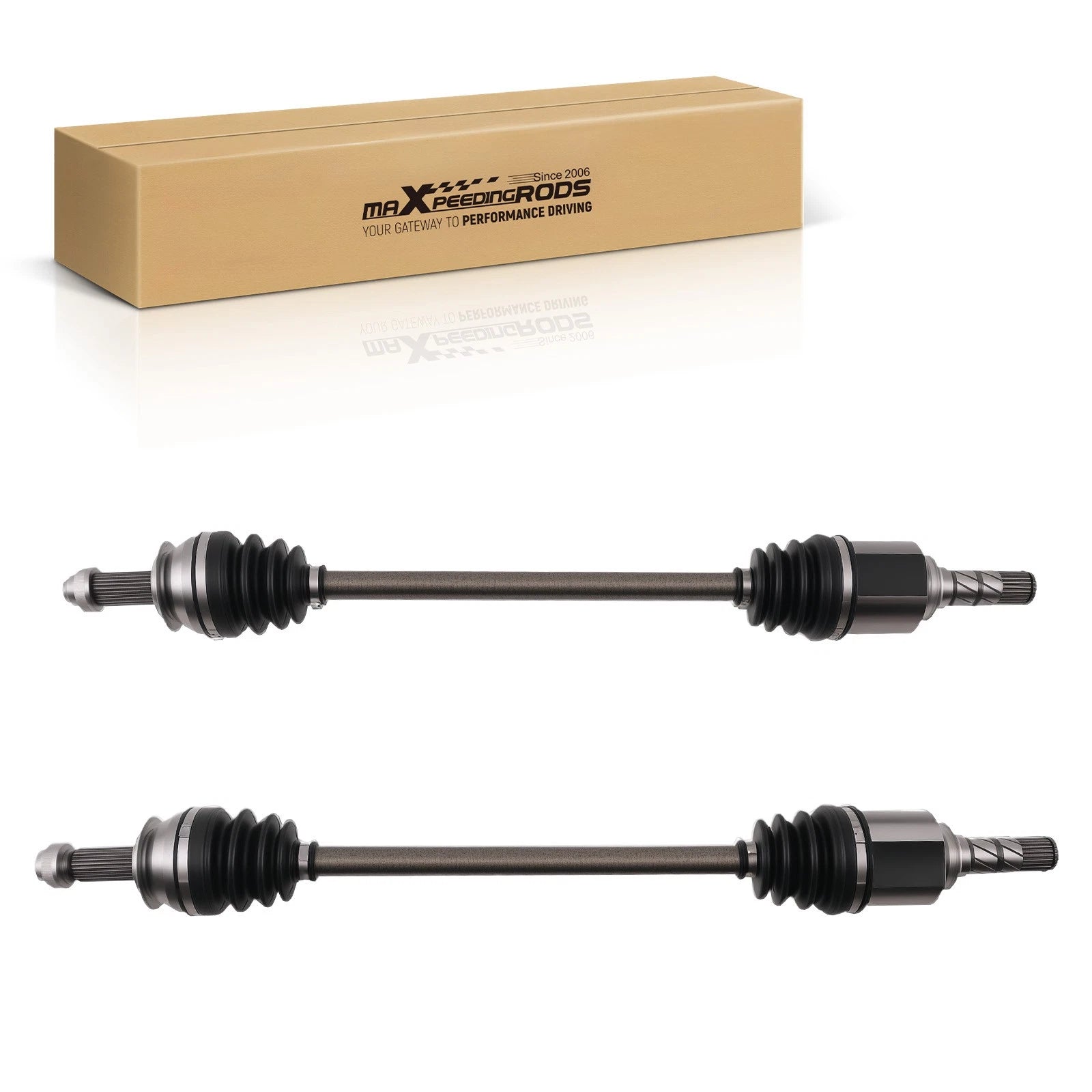 Pair Front CV Axle Shafts for Subaru Crosstrek XV (2014–2016)