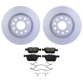 Set of 4 Hella Rear Rotors & Bosch QuietCast Pads for Q3 Jetta Tiguan (2011–2021)