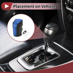 1 Pc Gear Shift Knob Cover for Honda Inspire (2023) Blue Faux Leather