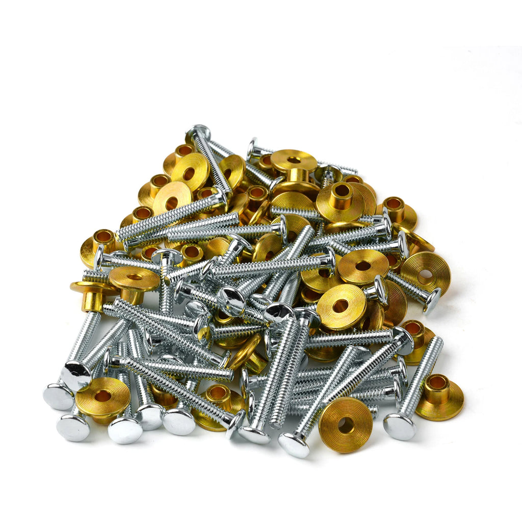 Pack of 50 Hucks & Collars for Peterbilt 379 (1/4" Large Flange)