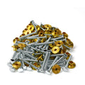 Pack of 50 Hucks & Collars for Peterbilt 379 (1/4" Large Flange)