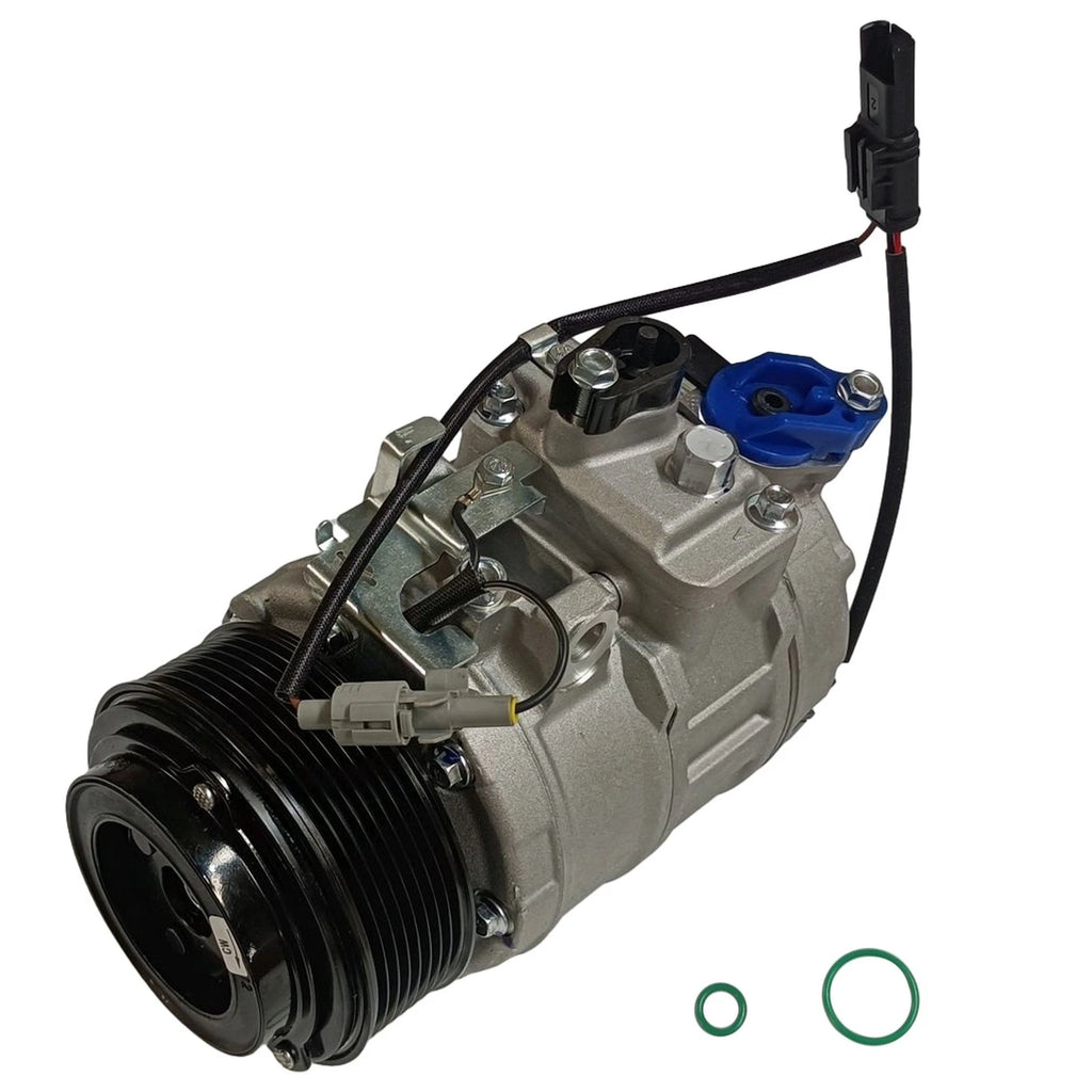 AC Compressor w/8-Groove Pulley for BMW 335i 435i 535i 640i M2 M3 X5 X6 (2007–2019) CO29221C