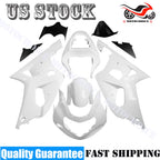 Fairing Kit for Suzuki GSXR600/750 (2001–2003) - Unpainted ABS Injection