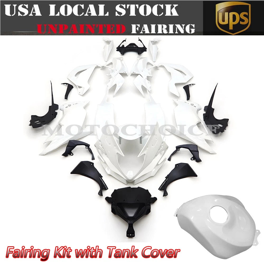 Fairing Kit with Tank Cover for Kawasaki Ninja ZX6R (2019–2023)