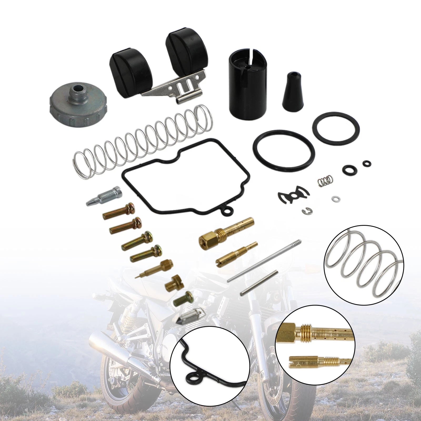 Carburetor Rebuild Kit for Mikuni VM26 (Fits )