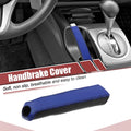 Faux Leather Handbrake Cover Trim for Honda Civic (2006–2011) Black Blue