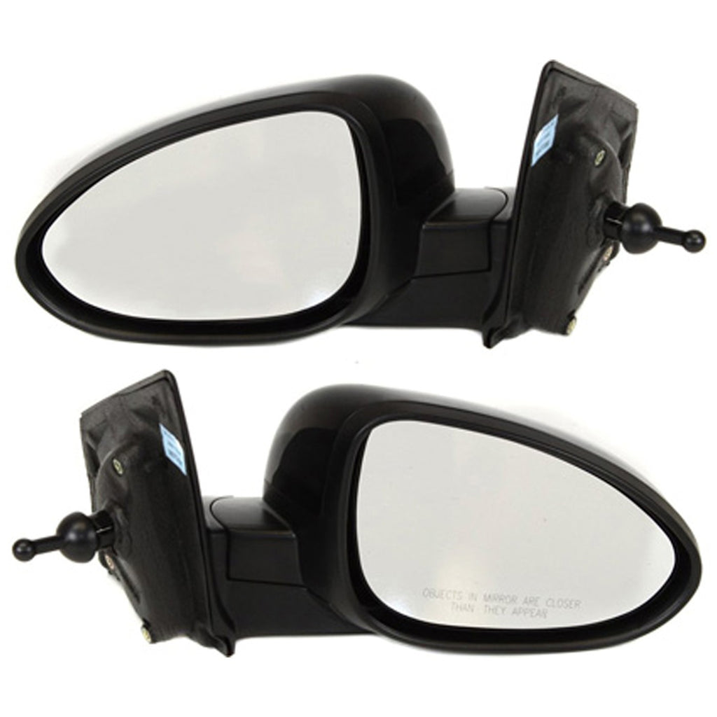Set of 2 Manual Remote Mirrors for Chevy Sonic (2012–2018)