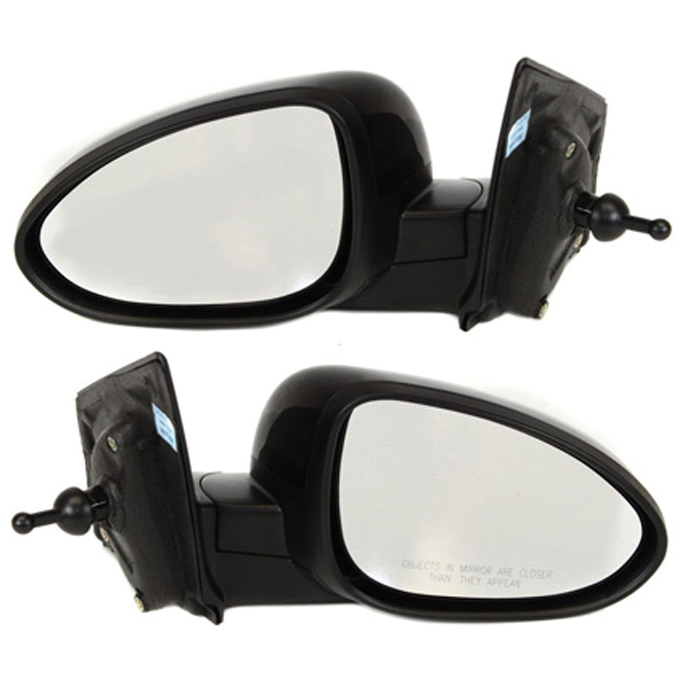 Set of 2 Manual Remote Mirrors for Chevy Sonic (2012–2018)