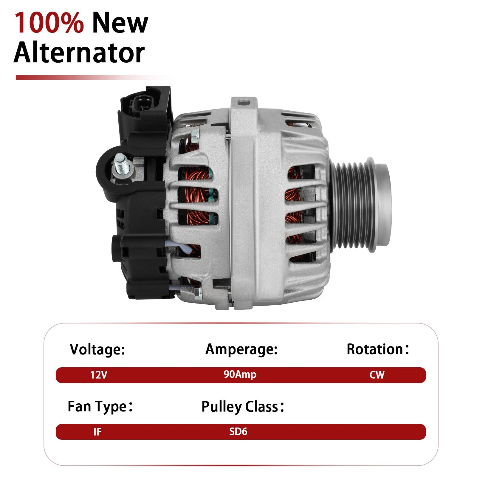 Alternator for Hyundai Elantra GT (2013-2014)