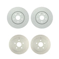 Disc Brake Rotors Kit for Chevrolet GMC (321mm Front, 302.9mm Rear)