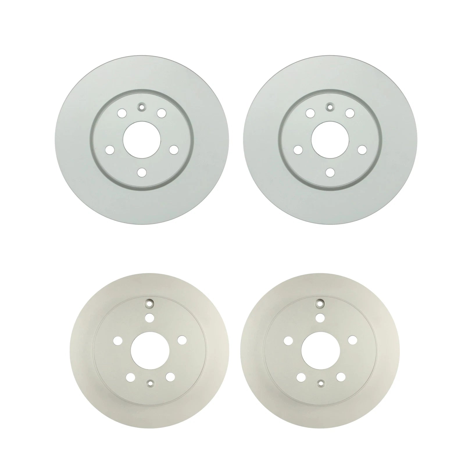 Disc Brake Rotors Kit for Chevrolet GMC (321mm Front, 302.9mm Rear)