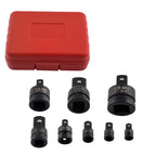 Adapter Reducer Set for 1/4 3/8 1/2 3/4 in Impact Socket Drive (CR-MO Steel)