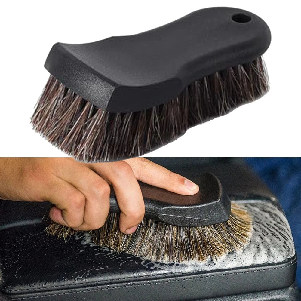 Set of 4 Car Detailing Brushes for Ergonomic Cleaning