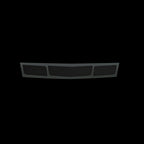 Stainless Steel Black Bumper Mesh Grille Insert for Cadillac SRX (2010-2015)