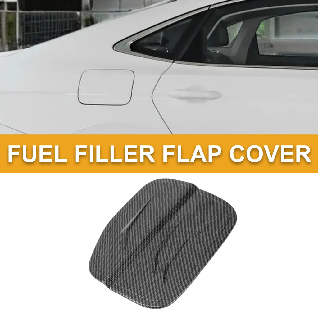 Fuel Tank Door Cap for Honda Accord (2023–2025) Carbon Fiber Black