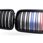 Black Tri-Color M-Style Front Grille for BMW 3 Series E36 (1997–1999)