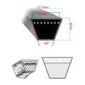 12x V Belt for 42in Deck Compatible with 95404045 75404045