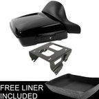 Chopped Trunk Pad Mount Rack for Harley Touring Street Road Glide (2014–2026)