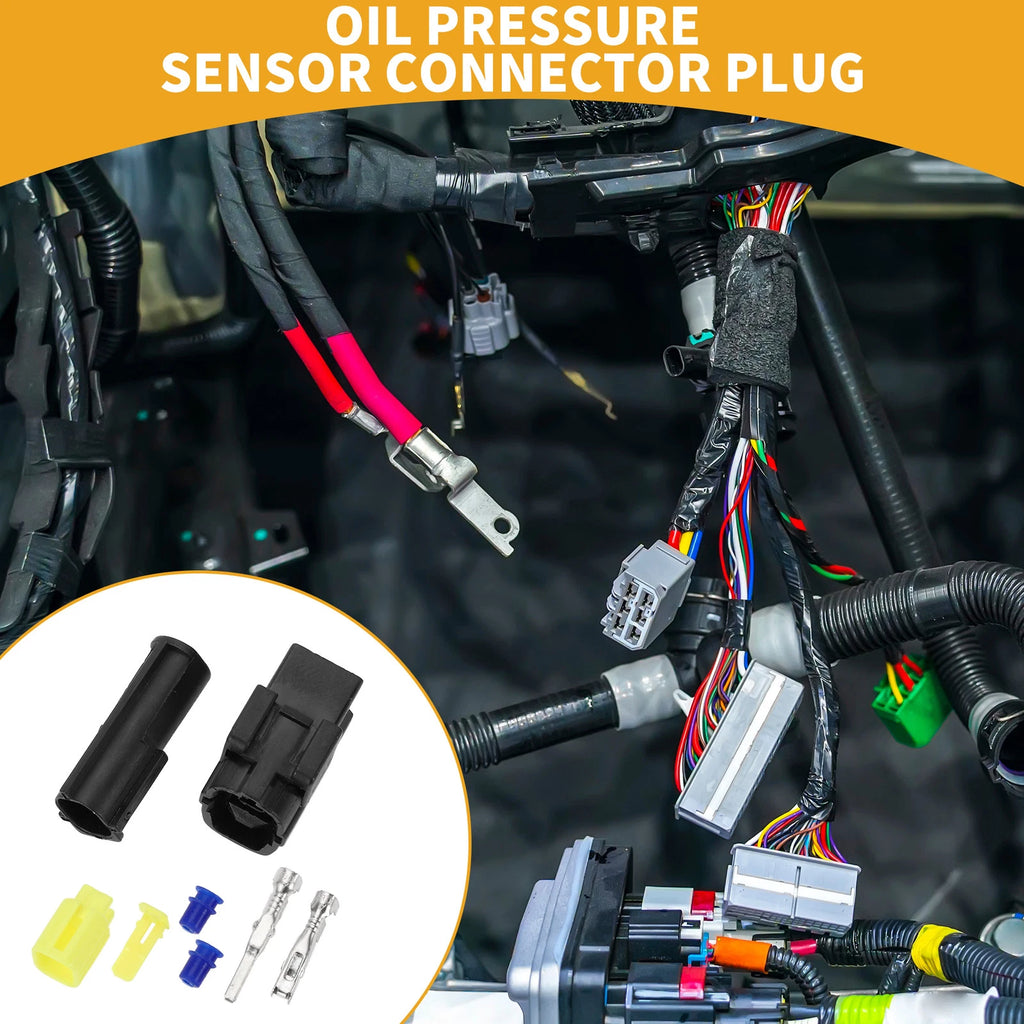 Oil Pressure Sensor Connector Plug for Ford (1 Pin)