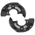 Front Brake Rotor Backing Plate Set for Toyota Sienna (2011–2015)
