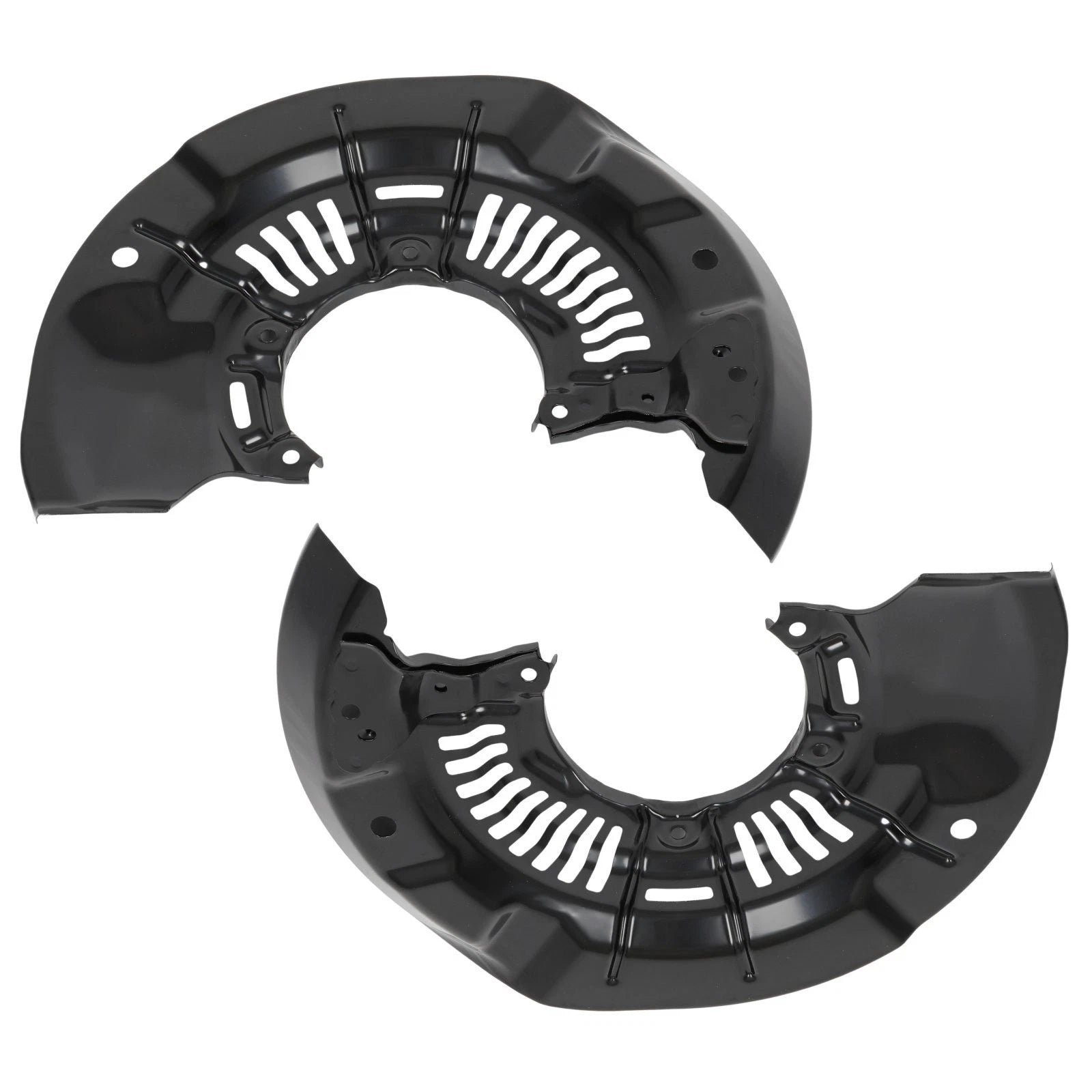 Front Brake Rotor Backing Plate Set for Toyota Sienna (2011–2015)