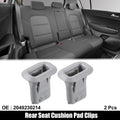 2 Pack Rear Seat Cushion Pad Clips for Mercedes-Benz A220 (2019–2021)